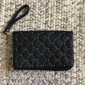 Black clutch/wristlet